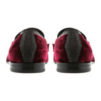 Lusso Band Loafer // Burgundy + Black (US: 11)