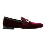 Lusso Band Loafer // Burgundy + Black (US: 8)