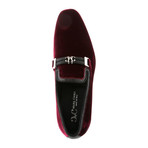 Lusso Band Loafer // Burgundy + Black (US: 11)