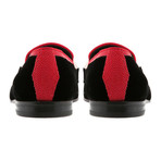 Lusso Band Loafer // Black + Red (US: 13)