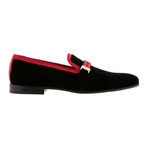 Lusso Band Loafer // Black + Red (US: 8)