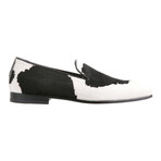 Hyde Cowhide Loafer // Black + White (US: 11)