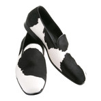 Hyde Cowhide Loafer // Black + White (US: 9)