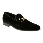 Anastasio Velvet Loafer // Black (US: 10)