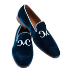 Anastasio Velvet Loafer // Royal Blue (US: 8)