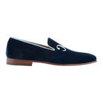 Anastasio Velvet Loafer // Royal Blue (US: 8)