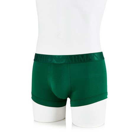 Tonal Modal Flyless Boxer Brief // Green (S)