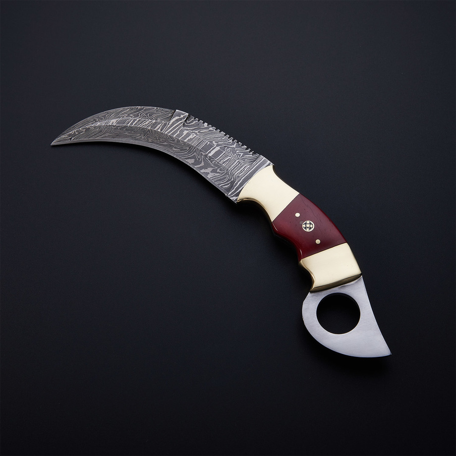 Damask Co. Damascus Karambit Blades Touch of Modern