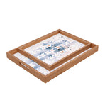 Arctic Gold Tribal Tray (Square)