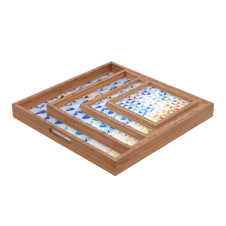 Indie Gold Sky Tray (Square)