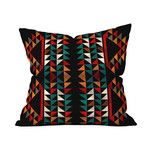 Navajo Patron 01 Throw Pillow (18" x 18")