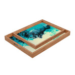 Painted Clouds V Tray (Square)