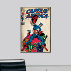 Captain America With Hydra And Bucky (Unframed: 18"H x 12"W x 0.4"D)