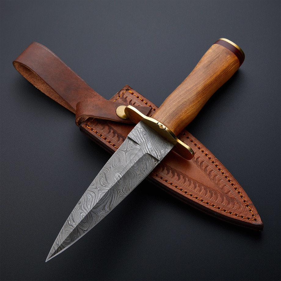 Damask Co. Damascus Fixed Blades Touch of Modern