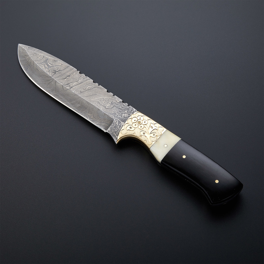 Damask Co - Fixed Blade Damascus Steel Knives - Touch of Modern