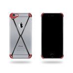 Mod-3 Radius // Red + Slate (iPhone 5/5S/SE)