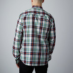 Long-Sleeve Plaid Shirt // Multi (L)