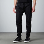 Ziddy Skinny Jogger // Black (M)