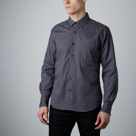 Long-Sleeve Shirt // Grey (S)