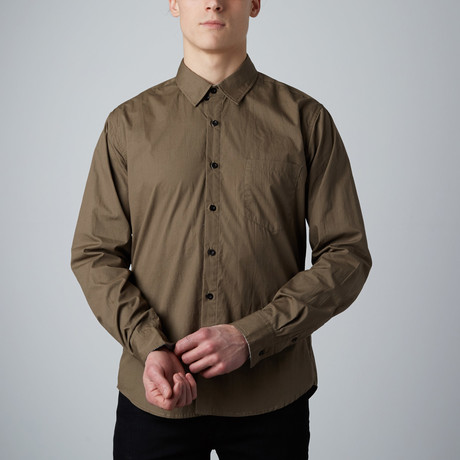 Long-Sleeve Shirt // Olive (S)