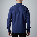Long-Sleeve Shirt // Navy (M)