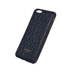 Ostrich Case // Blue (Samsung S6 Edge)
