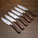 Arbolito Guayacan Steak Knife + Fork // Set of 12