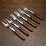 Arbolito Guayacan Steak Knife + Fork // Set of 12