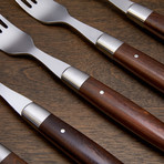 Arbolito Guayacan Steak Knife + Fork // Set of 12