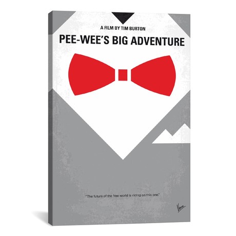 Pee-wee`s Big Adventure (26"W x 18"H x .75"D)