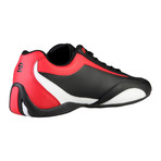 Zandvoort Low-Top Sneaker // Black + Red (Euro: 42)