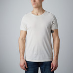 Thermal Shoulder T-Shirt // Off-White (L)