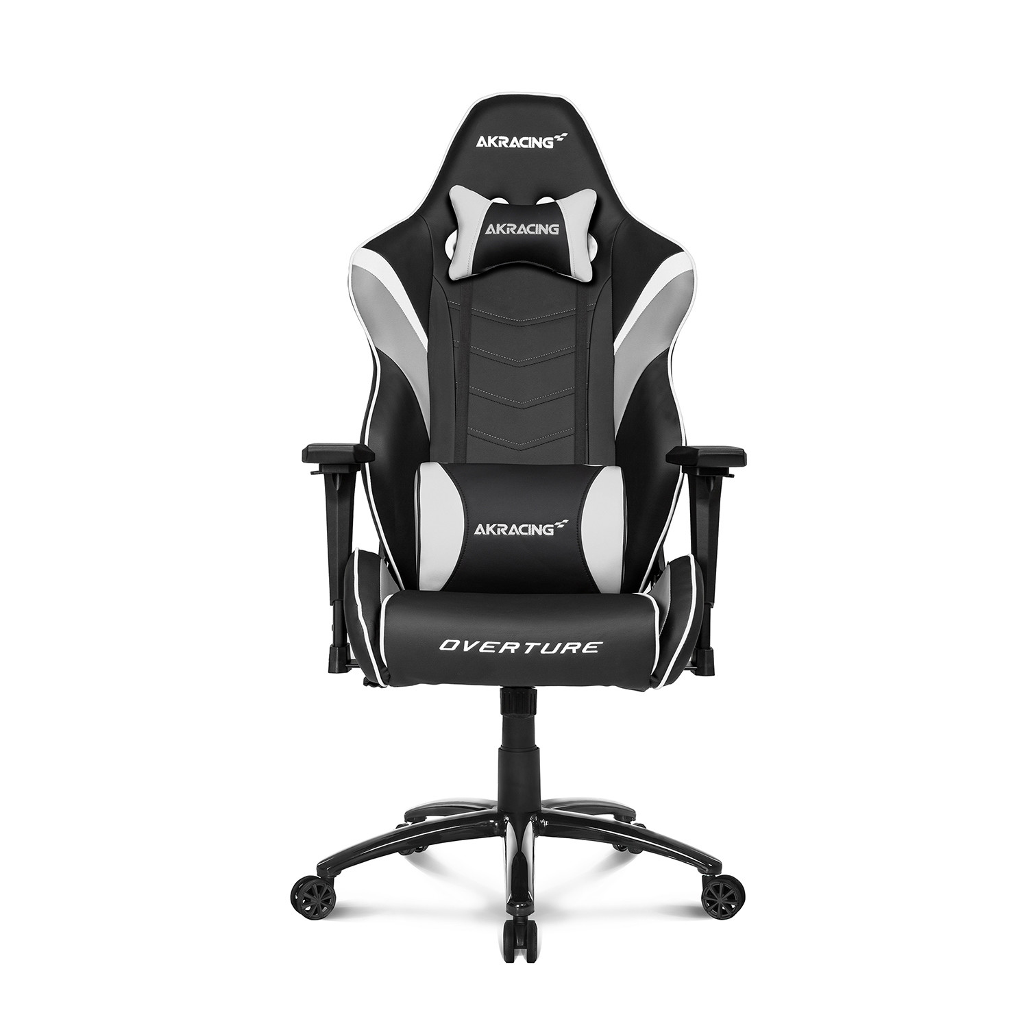 AKRacing Overture Gaming Chair (Black + White) - AKRacing - Touch