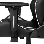 AKRacing Overture Gaming Chair (Black + White)