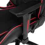 AKRacing Overture Gaming Chair (Black + White)