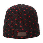 Birds Eye Knit Watchcap // Black