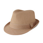 Chambray Fedora // Toasted Almond (Small)