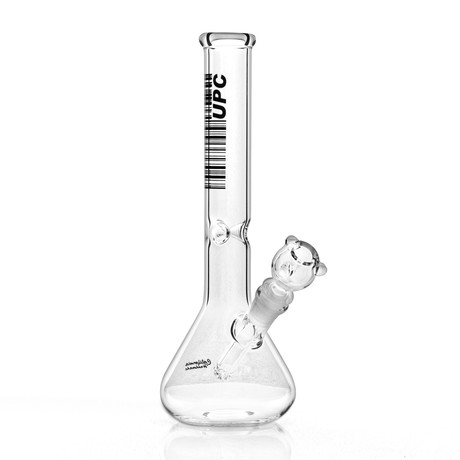 Beaker Water Pipe // Clear