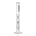 Straight Double Percolator Water Pipe