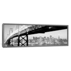 San Francisco Panoramic Skyline (36"W x 12"D x 1.5"D)