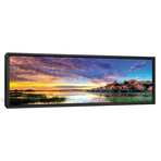 Willow Lake Spring Sunset (36"W x 12"D x 1.5"D)