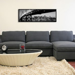 San Francisco Panoramic Skyline (36"W x 12"D x 1.5"D)