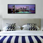 Brooklyn Bridge & Manhattan Skyline, New York City (36"W x 12"D x 1.5"D)