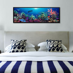 School Of Fish, Indo-Pacific Ocean (36"W x 12"D x 1.5"D)