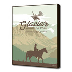 Glacier National Park // Moose Head (16"W x 20"H x 1.5"D)