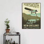 Portsmouth Travel Poster (16"W x 20"H x 1.5"D)