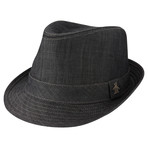 Chambray Fedora // True Black (Small)