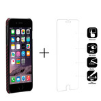 Aramid Fiber Minimalist Phone Case // Black + Red Twill (iPhone 6/6S)