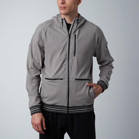 Ascension Tech Hoodie // Silver (S)