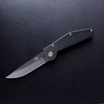 Auto Drop Point Blade // Green